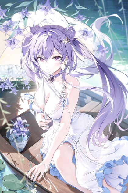 Holy shittin’ hotness! Kequinnnn duz da sexy strut tho - WERQIN it up inn dat VVIP White Dress!