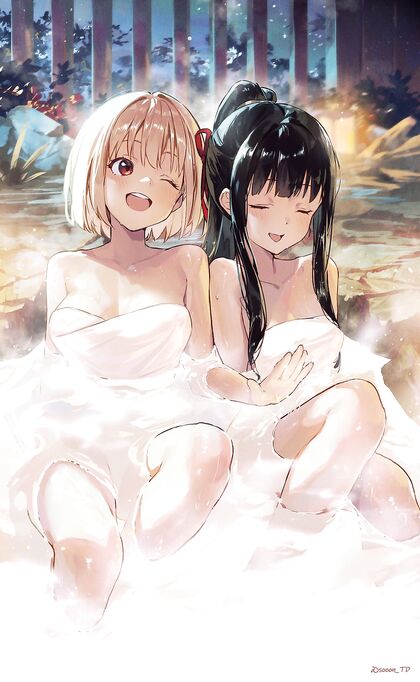 Soaking in each other’ h-ents - Hottest XXX Bath Pic