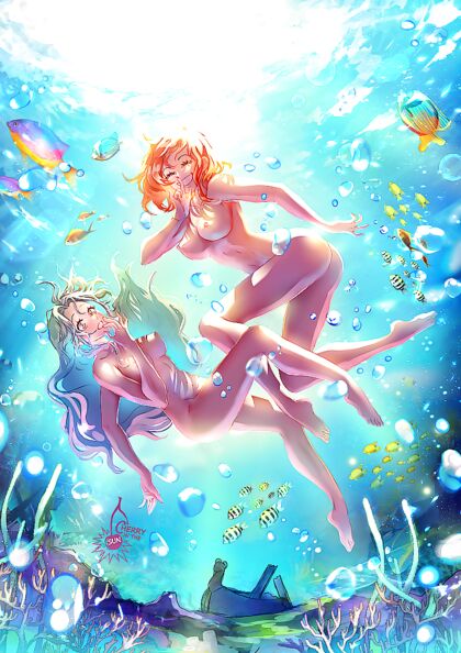 Hentaified Nani-chans Going Ham on Each Other in Steamy XXX Pic