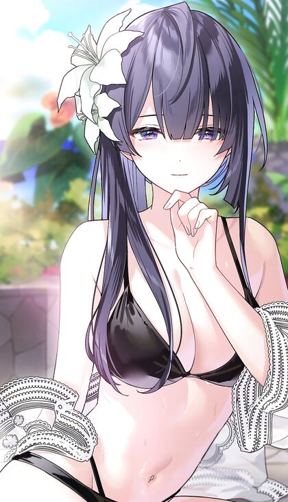Hella Hot Summer Babe Takes It All Off for Some Hentaided XXX Action!