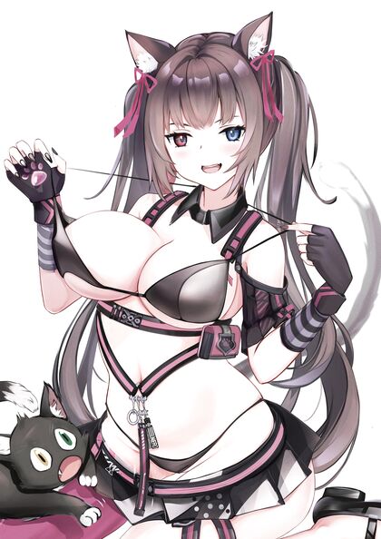 Hella Feline Fine - Naughty Kitties Get Down & Dirty in Hentaicat Orgy