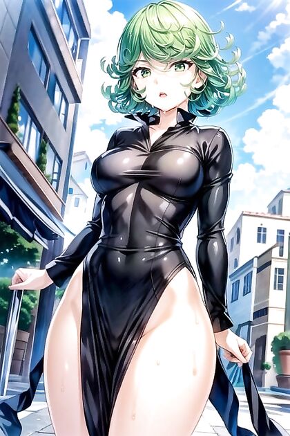 Tatsumaki from One Punch Man Enjoying Wet Pussy in Steamy Hentai Fun