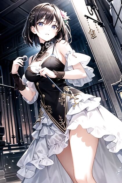 African Beauty with Very Short Hair Takes It From Behind in Hot Hentai Picture