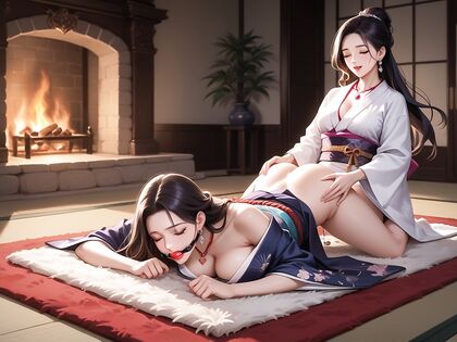 Naked Futa with Tiny 18+ Ass in Seductive Hentai Picture