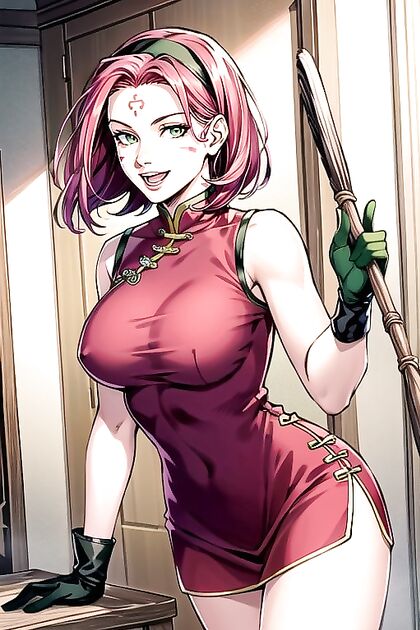 Cute Sakura from Naruto Stars in Steamy Comic hentai Adventures