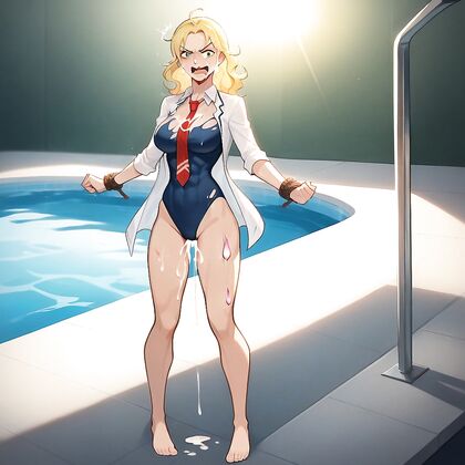 Ripped Clothes and Plump Breasts in Cinematic Hentai Picture