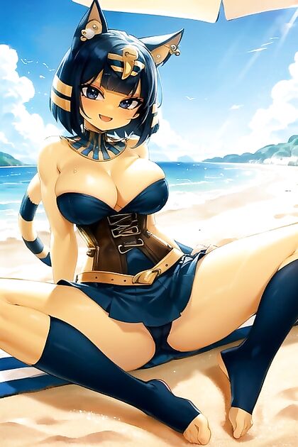 Cute Girl 18+ Spreads Her Legs in Small-Breasted Hentai Picture