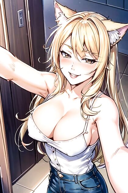 Inverted Nipples and Cat Ears in Steamy Comic Hentai Images