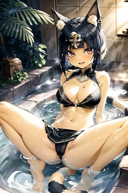 Ankha from Animal Crossing Gets naughty in Full-Body Hentai Picture Despite Tiny 18+ Breasts
