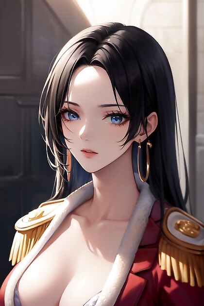 Boa Hancock from One Piece Seduces in Steamy Hentai Images