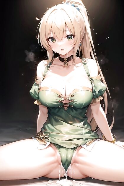 Leafa from Sword Art Online Performs Sizzling Splits for Creampie hentai Pleasure