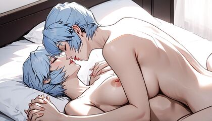 Naked Juniors Hold Hands in Intimate Hentai Images