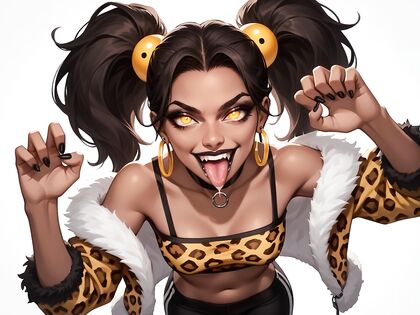 Fang with Pigtails Hooks into Fishy hentai Pleasure