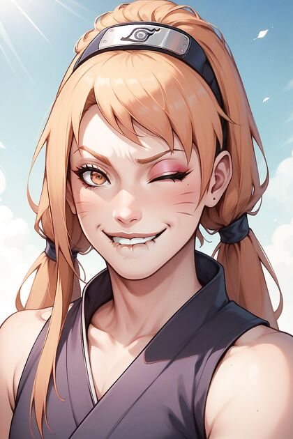 Naruto Crossdresses in Sakura's Clothes for Seductive Bites and Winks