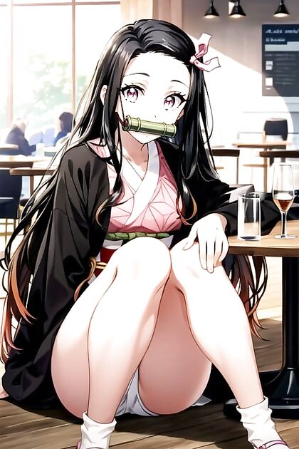 Full Body Hentai Picture Unfolds in a Seductive Cafe Setting
