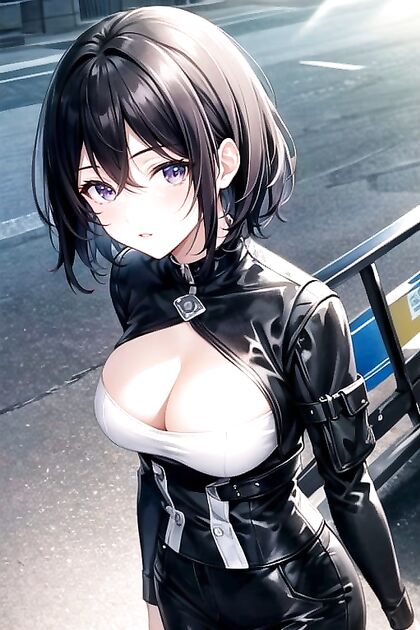 Top-Down Busty Shots inMind-Bending Hentai Picture