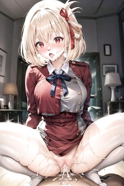 Naked and Embarrassed –  CowGirl 18+ Picture in Hentai AI Porn