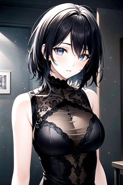 BustShot African Beauty in Sizzling Solo Hentai Picture