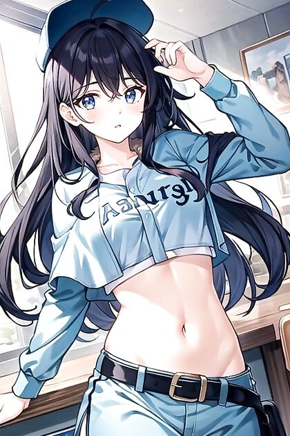 Juvia Lockser from Fairy Tail Gets Naughty with Navel Exposure and Thick Lines