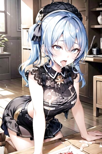 Busty Ahegao Bliss –  Creampie Moments in Hentai AI Porn