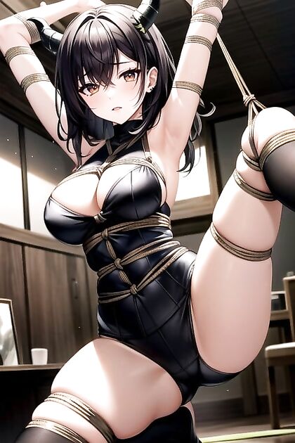 French Maid Goes Gothic in Form-Fitting Outfit for Steamy Hentai Picture