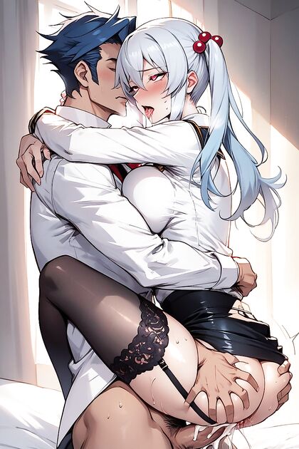 Cute Hentai Ahegao with  Vaginal Pleasure