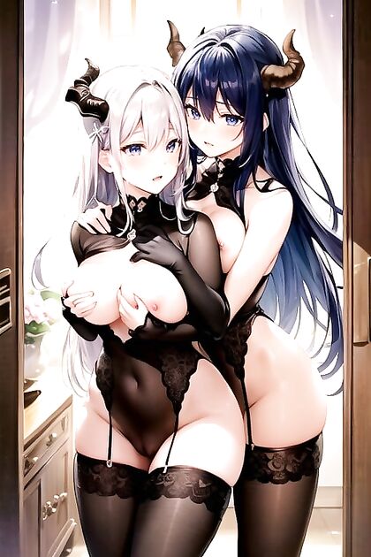 Angel in Tight Clothes Explodes in Ecstatic Hentai Pleasure