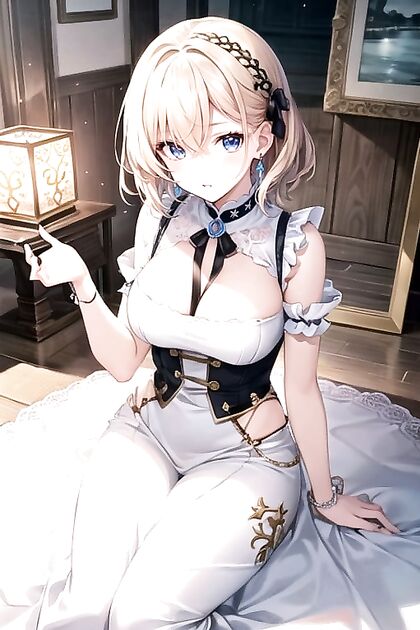 African K-Pop Idol Shows Off Her Stunning Curves in Busty Hentai Image
