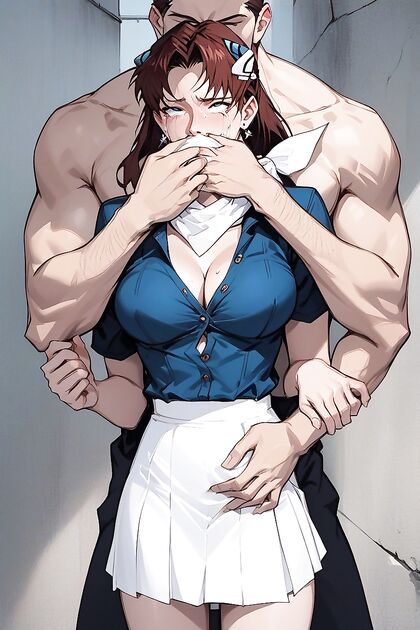 Stranger Chloroforms Her, Body Leans In for Tearful Hentai Pleasure