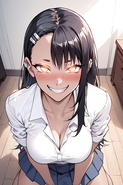 Naked Man Kneels for  POV Hentai Picture