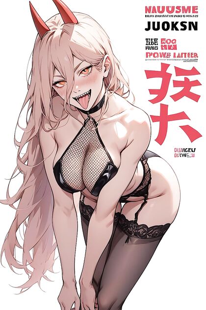 Horny Hentai Fantasy – Exposed Breasts and Sultry Bend Overs