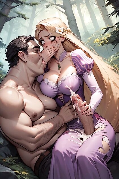 Hands Over Mouth in the Forest – A View-from-the-Front Hentai Fantasy