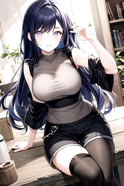 Hinata Hyuuga from Naruto Gets Intimate in Steamy Hentai AI Images