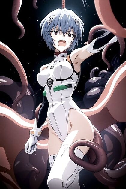 Rei Ayanami from Evangelion in Ultra-Detailed, Shocked Hentai Picture