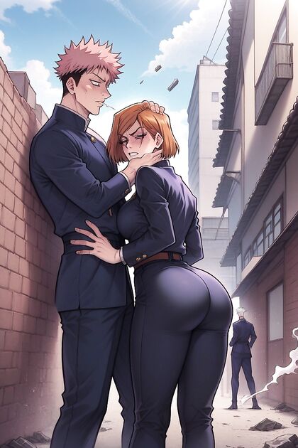 Yuji Itadori Grabs Her Ass Hard Post-Shibuya Incident in Jujutsu Kaisen Hentai