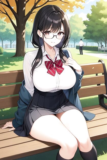 Sunny with Brown Eyes Enjoying  Hentai Pleasure Ai Hentai Images