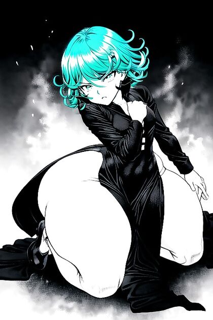 Squeezing Breasts and Extreme Ass Picture in Black & White Manga Hentai