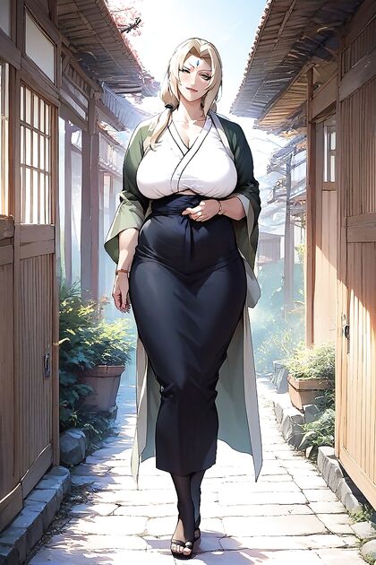 Tsunade from Naruto Shows Off Her Milf Body in Steamy Hentai Images