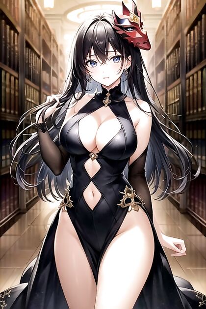 Evening Ball Masked Beauty Enjoys Wind-Swept Hentai Pleasure
