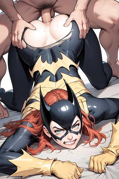 Ripped Bodysuit and Exposed Breasts in Tied-Up Hentai Picture