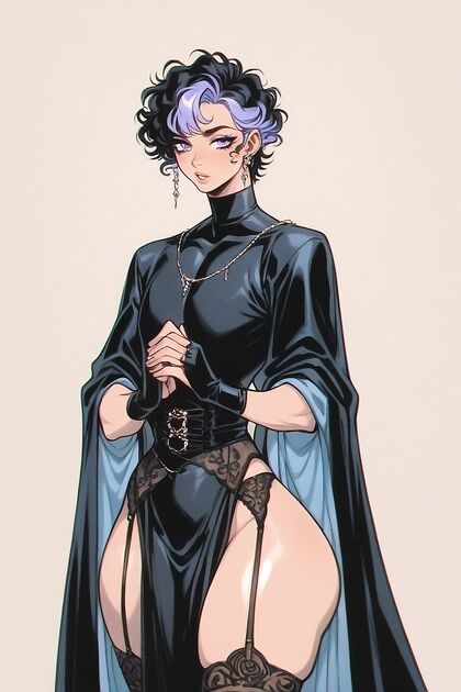 Young 18+ 18-Year-Old Man with Very Short Hair inSTEAMY Hentai Images