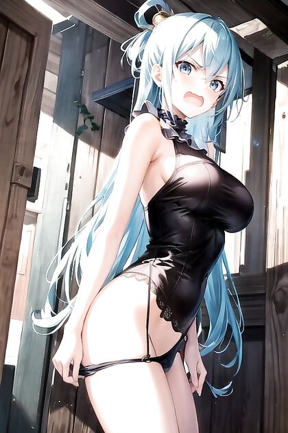 Undressed and Oiled-Up for Shocking Hentai Pleasure