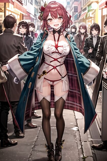 Small Breasts, Full Body Bliss – Standing Hentai Picture heats up the Room