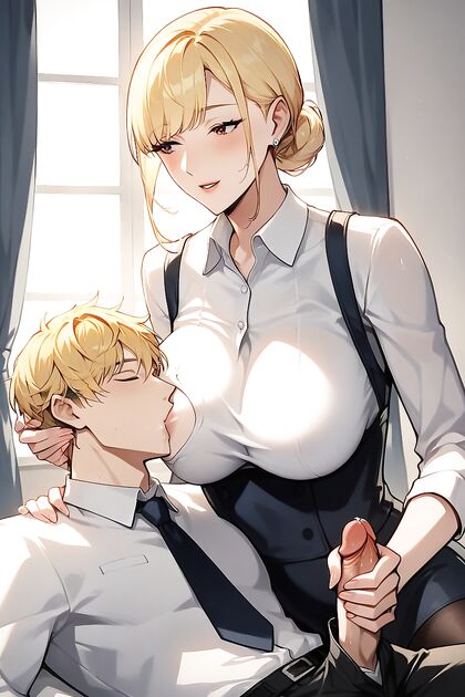 Large-Busted Teacher Gets Wild in Mind-Blowing Hentai Bangs Ai Hentai Image