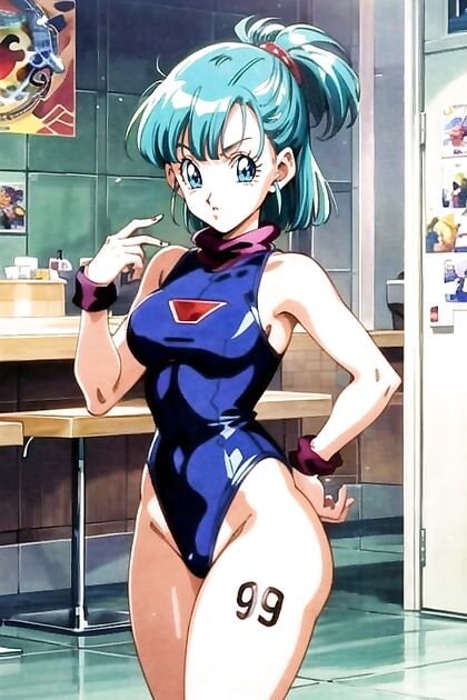 Bulma from Dragon Ball Z Gets Wild in 90s Style Big-Ass Hentai Picture
