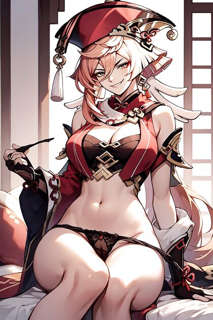 Sexy 20s Babe Takes Off Her Panties in steamy Hentai Image