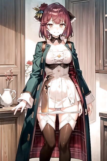 Sophie from Atelier Shows Off Her Big Boobs and Juicy ASS inSTEAMy Hentai Images