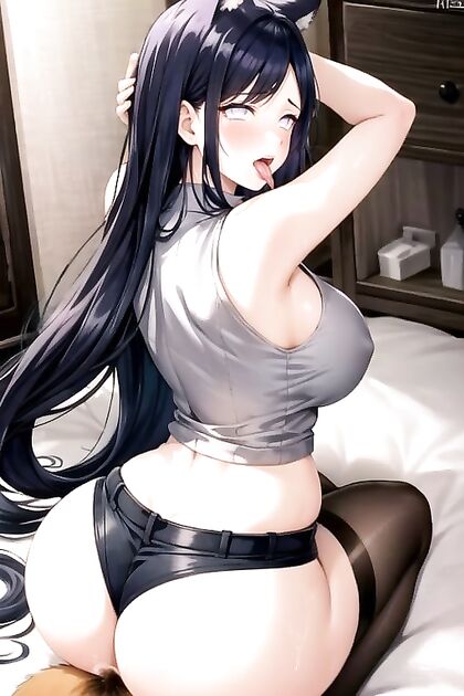 Massive Ass Doggystyle POV in Thick Hentai Picture