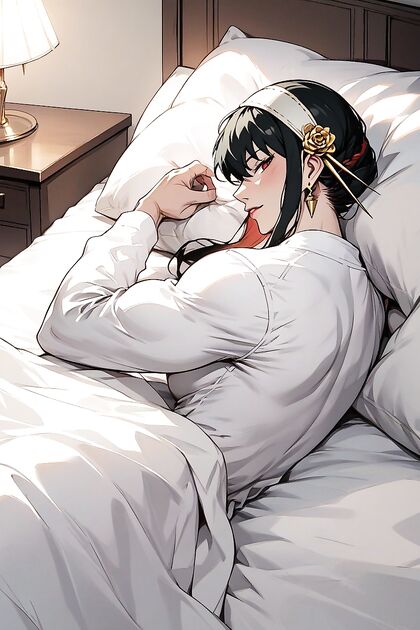 Laid Back in the Valley Bed for Steamy Hentai Pleasure