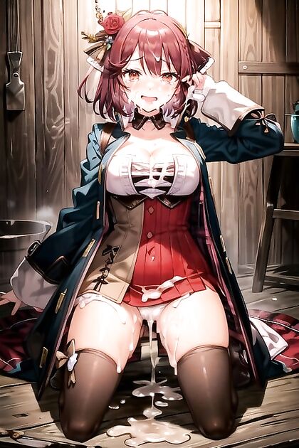 Sophie from Atelier Cries Happily During Full-Body Hentai Pleasure